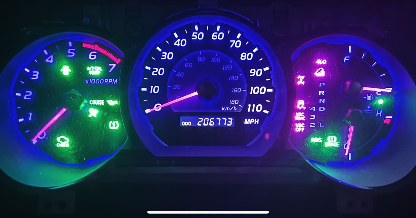 Speedometer Customization - MUST MESSAGE FOR THIS SERVICE - not sold out